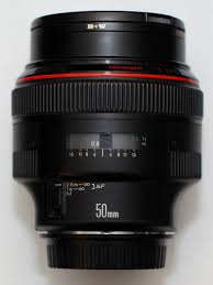 canon 50mm f1.0