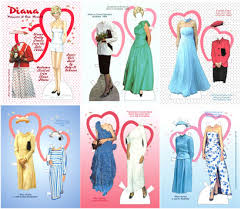 princess diana paper dolls