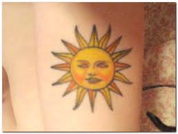 sun tattoo designs