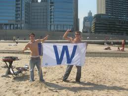 chicago cubs win flag