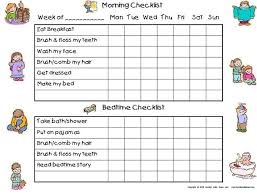 chores chart for kids