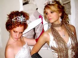 gold prom gowns