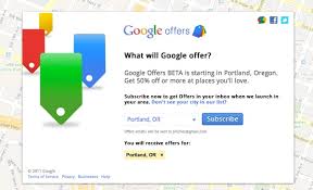 sign-up for Google Offers