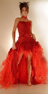 robes de cocktail rouge