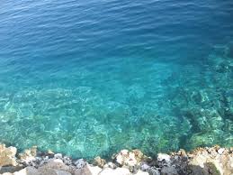 clear water