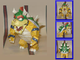 bowser and mario