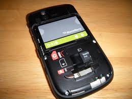 blackberry bold sim card