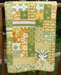 patchwork baby quilt