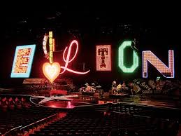 elton john red piano show