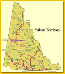 map of yukon