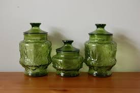 green canister set
