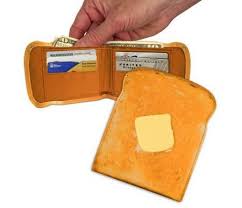 buttered toast wallet