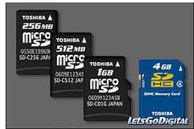 toshiba memory card