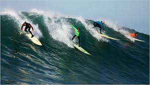 catching the wave
