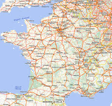 carte des routes de france