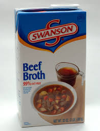 canned beef broth