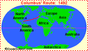 Christopher Columbus: Explorer Columbusmap