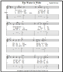 easy sheet music for guitar