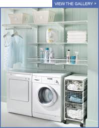 organize laundry room
