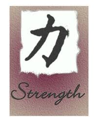 chinese symbols strong