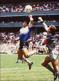 maradona hand of god