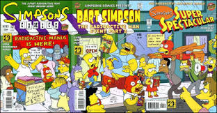 bart simpson comics