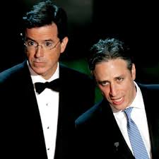 jon stewart and stephen colbert