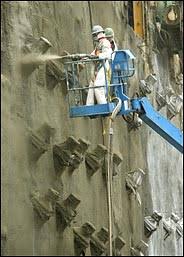 liquid concrete