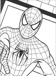dibujos para colorear de spiderman