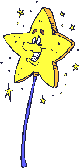 animated magic wand