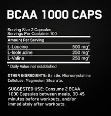 bcaa 1000 caps