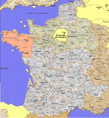 la cartes de france