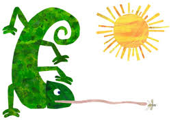 eric carle chameleon