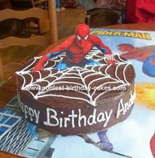 spiderman cake decorations