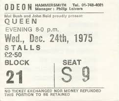 Queen - 1975-12-24: Hammersmith Odeon, London, UK