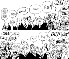 stock market cartoons