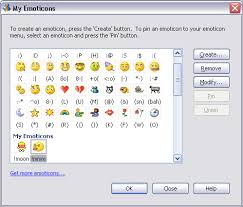 msn custom emoticons