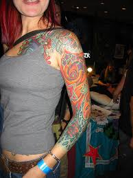 arm sleeve tattoos for women