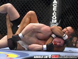 BJ Penn chokes out Matt Hughes