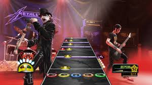 metallica guitar hero guitar