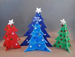 craft christmas trees