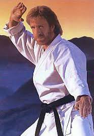 chuck norris black belt