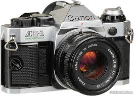 canon ae1 slr camera