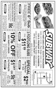 subway printable coupons