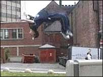 parkour backflip