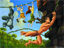 صور كرتون طرزان. Tarzan_hanging_with_friends800x6002