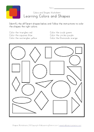 colors and shapes