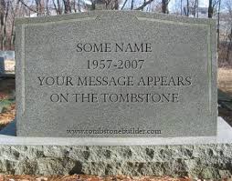 Custom Tombstone Maker
