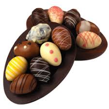 dark chocolate easter eggs