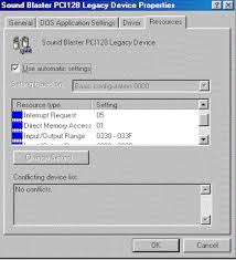 creative pci 128